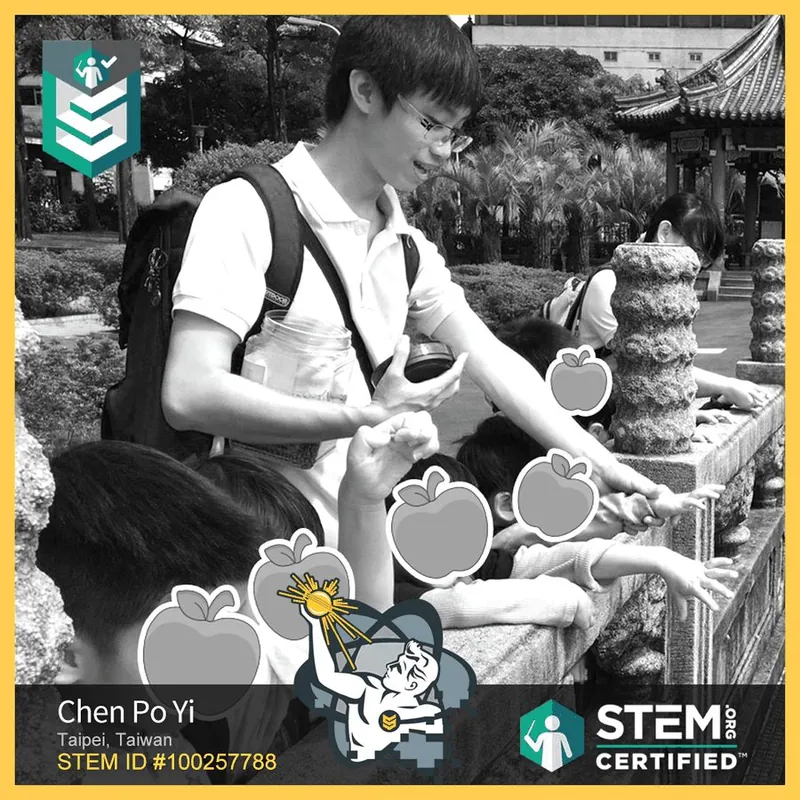 陳泊翌 — STEM.org STEM.org 国際人物認証（STEM ID 100257788）