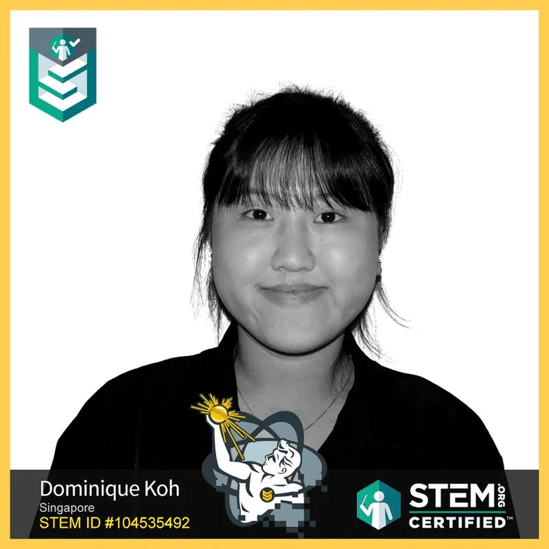 Dominique Koh — STEM.org STEM.org 国際人物認証（STEM ID 104535492）