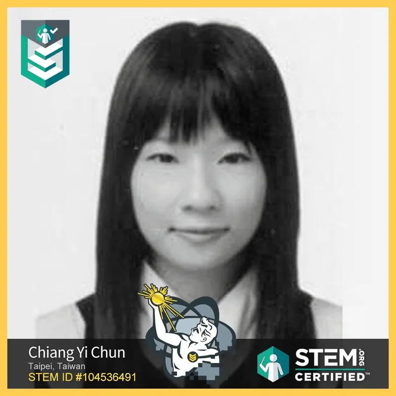 姜宜君 — STEM.org STEM.org 国際人物認証（STEM ID 104536491）