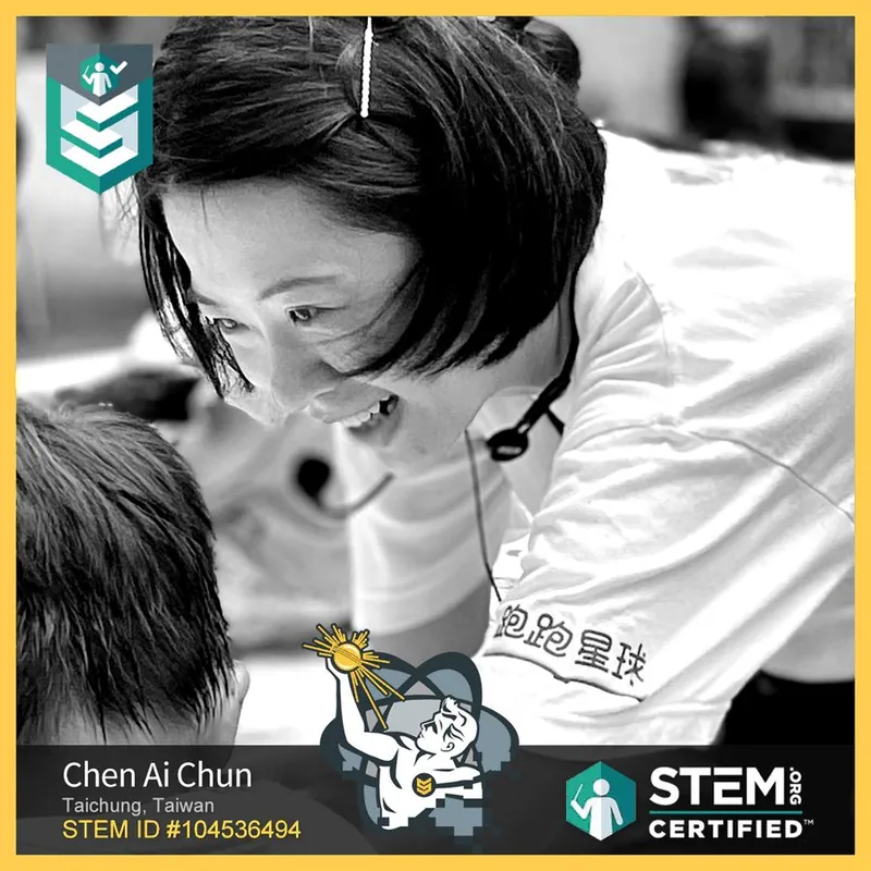跑跑星球創作工坊／陳愛君 — STEM.org STEM.org 国際人物認証（STEM ID 104536494）