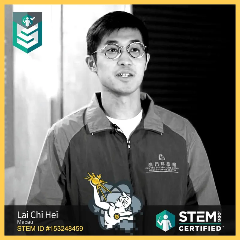 黎梓熙 — STEM.org STEM.org 国際人物認証（STEM ID 153248459）