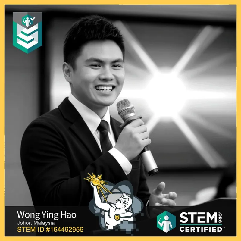 黃穎浩 — STEM.org STEM.org 国際人物認証（STEM ID 164492956）
