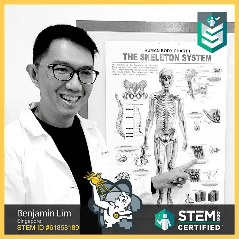 Benjamin Lim — STEM.org STEM.org 国際人物認証（STEM ID 61868189）