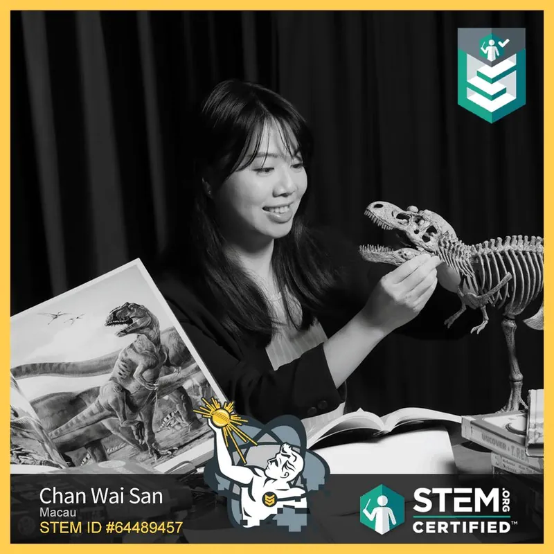 澳門科學館／陳慧珊 — STEM.org STEM.org 国際人物認証（STEM ID 64489457）
