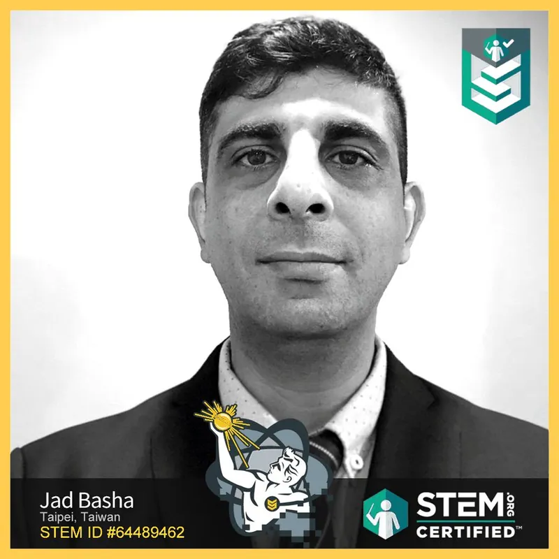 星星文教／Jad Basha — STEM.org STEM.org 国際人物認証（STEM ID 64489462）