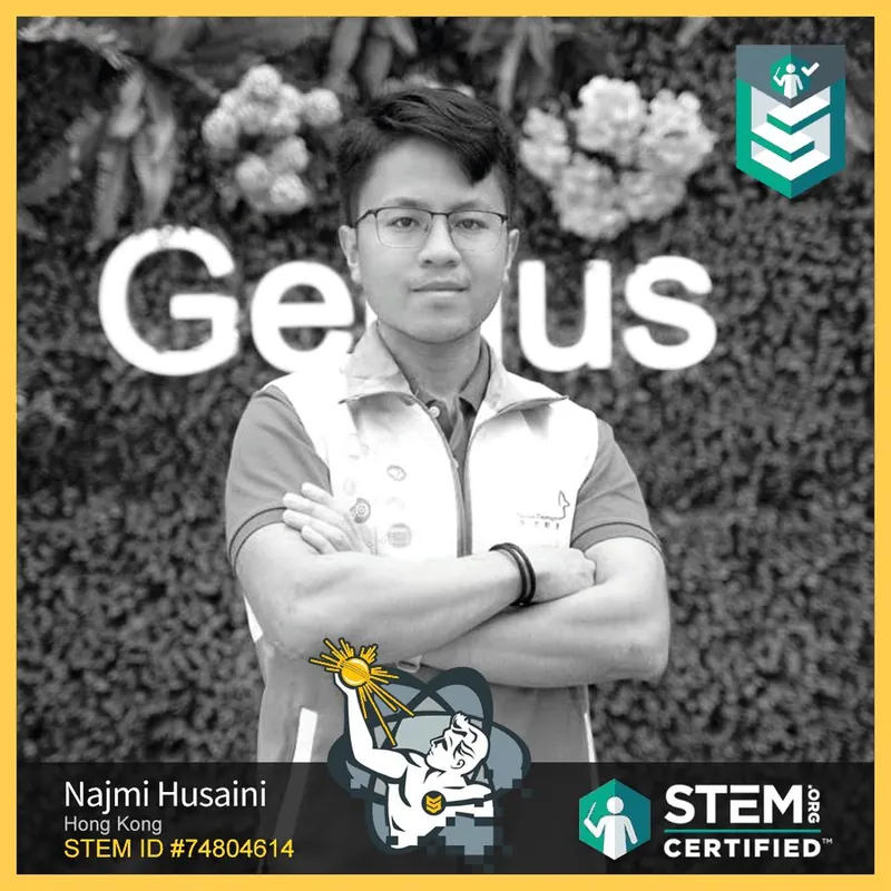 Genius Development / Najmi Husain — STEM.org STEM.org 国際人物認証（STEM ID 74804614）