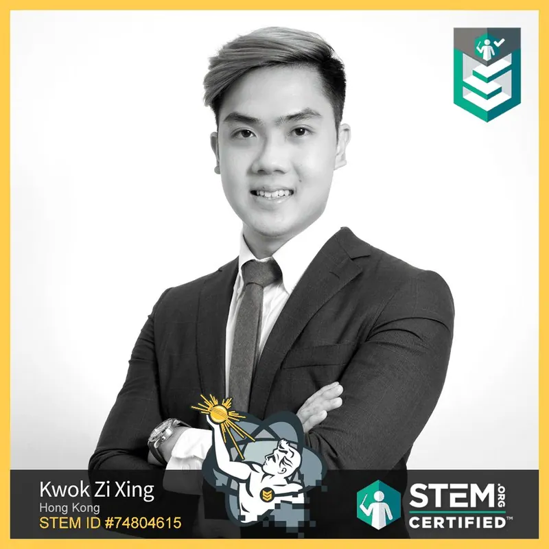 Genius Development / Kwok Zi Xing — STEM.org STEM.org 国際人物認証（STEM ID 74804615）