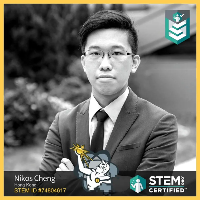 Genius Development / Nikos Cheng — STEM.org STEM.org 国際人物認証（STEM ID 74804617）