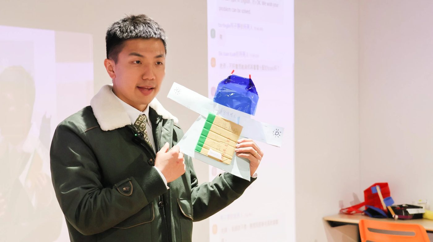 導師現場出題目，馬上動手製作解決未來問題之基礎模型。